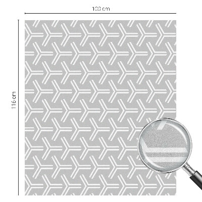 Sichtschutz Klebefolie für Fenster Minimalistische Linien