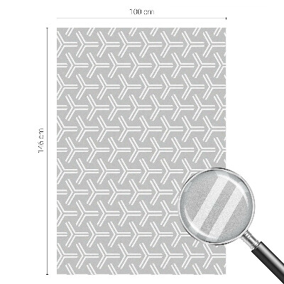 Sichtschutz Klebefolie für Fenster Minimalistische Linien