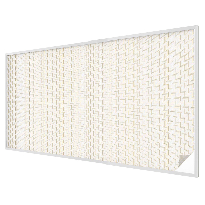 Milchglasfolie Fenster Buntglasoptik Eleganz im Fischgrätmuster