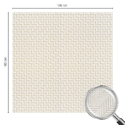 Milchglasfolie Fenster Buntglasoptik Eleganz im Fischgrätmuster