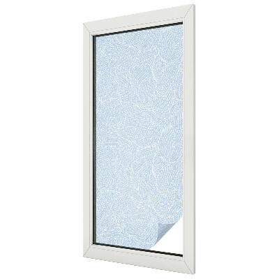 Sichtschutz Klebefolie für Fenster Bemalter Filz