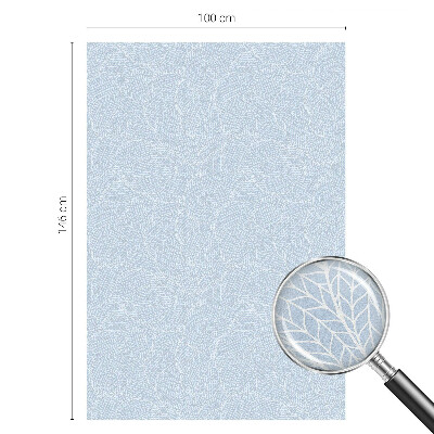 Sichtschutz Klebefolie für Fenster Bemalter Filz