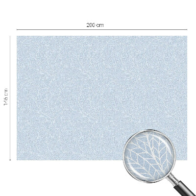 Sichtschutz Klebefolie für Fenster Bemalter Filz