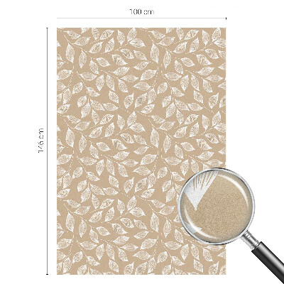 Fensterfolie Sichtschutz Blätter Natur