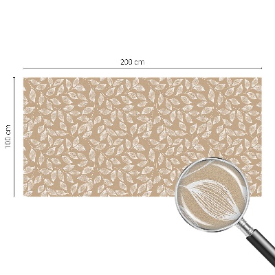 Fensterfolie Sichtschutz Blätter Natur