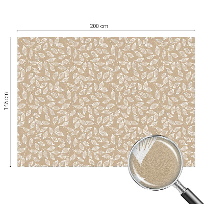 Fensterfolie Sichtschutz Blätter Natur