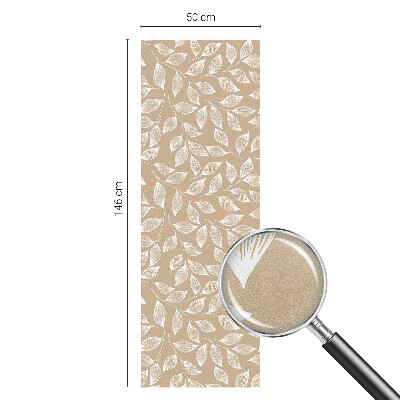 Fensterfolie Sichtschutz Blätter Natur