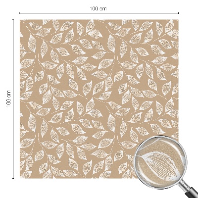 Fensterfolie Sichtschutz Blätter Natur