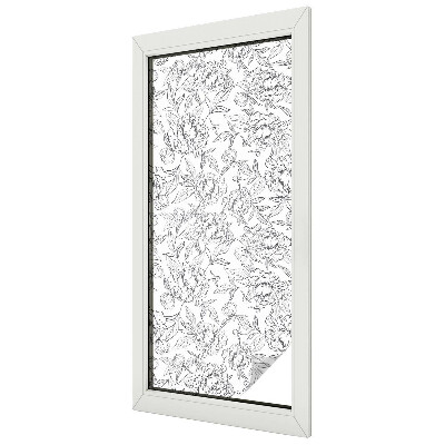 Toom Sichtschutzfolie Blumenmotiv