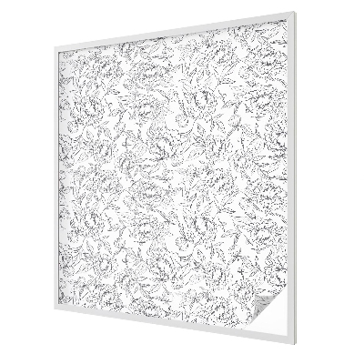 Toom Sichtschutzfolie Blumenmotiv