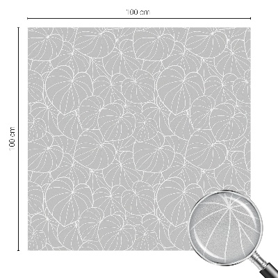 Fensterfolie Sichtschutz Laubige Eleganz