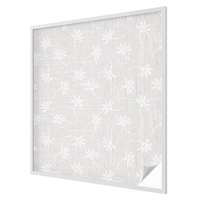 Sichtschutz Klebefolie für Fenster Blumenmuster