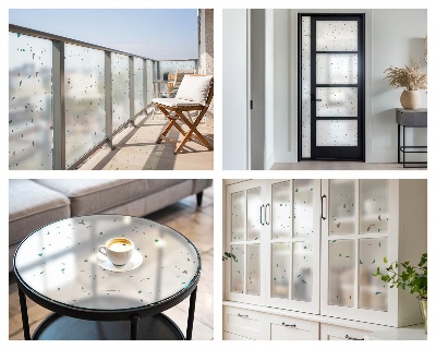 Toom Sichtschutzfolie Verstreute Elemente