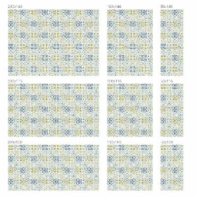 Milchglasfolie Fenster Buntglasoptik Klassische Fliesen