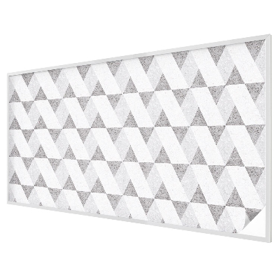 Sichtschutz Klebefolie für Fenster Graue Dreiecke