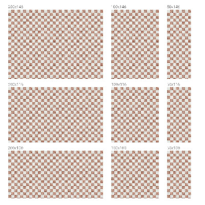 Fensterfolie mit Motiv Buntglas Klassisches Schachbrett