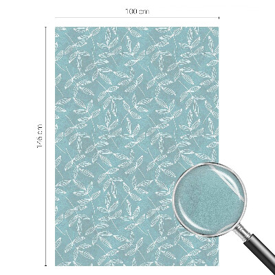 Fensterfolie Sichtschutz Laubige Eleganz