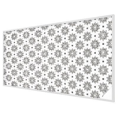 Milchglasfolie Fenster Buntglasoptik Klassische Rosetten