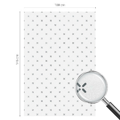 Toom Sichtschutzfolie Geometrische Kreuze
