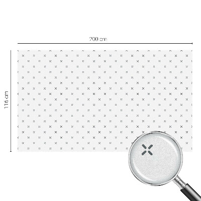 Toom Sichtschutzfolie Geometrische Kreuze