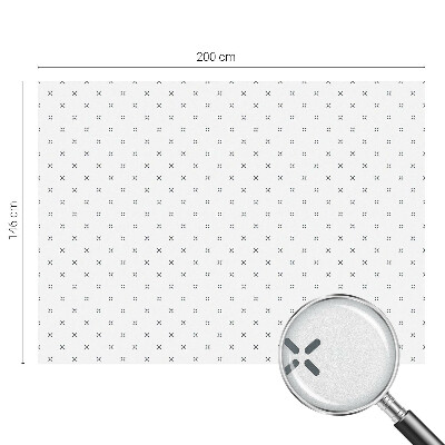 Toom Sichtschutzfolie Geometrische Kreuze