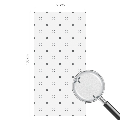 Toom Sichtschutzfolie Geometrische Kreuze
