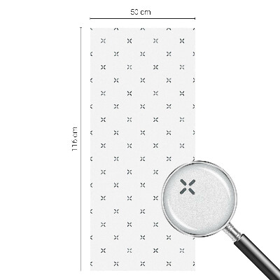 Toom Sichtschutzfolie Geometrische Kreuze