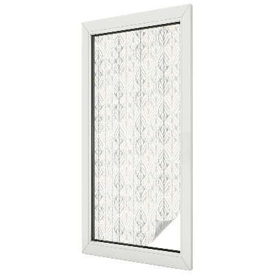 Sichtschutz Klebefolie für Fenster Blattmuster
