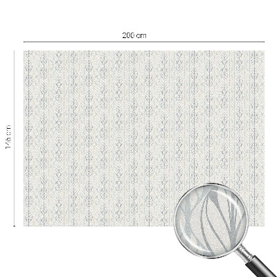 Sichtschutz Klebefolie für Fenster Blattmuster