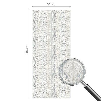Sichtschutz Klebefolie für Fenster Blattmuster