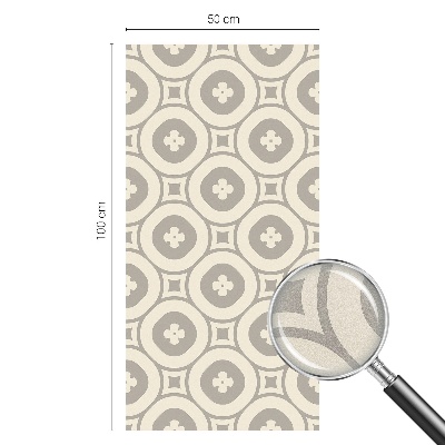 Fensterfolie Sichtschutz Geometrische Muster