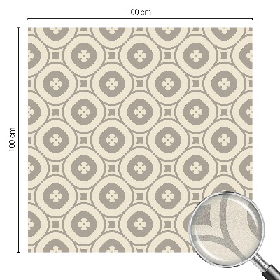 Fensterfolie Sichtschutz Geometrische Muster