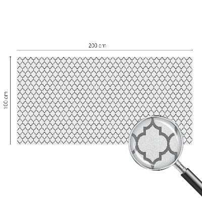 Fensterfolie Sichtschutz Geometrisches Muster