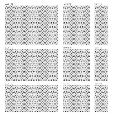 Fensterfolie Sichtschutz Geometrisches Muster