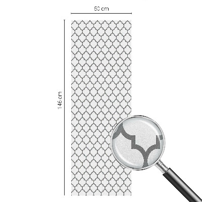 Fensterfolie Sichtschutz Geometrisches Muster
