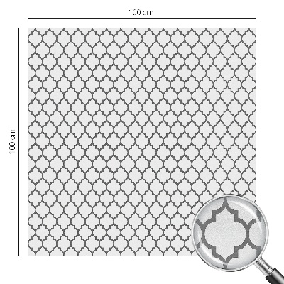 Fensterfolie Sichtschutz Geometrisches Muster