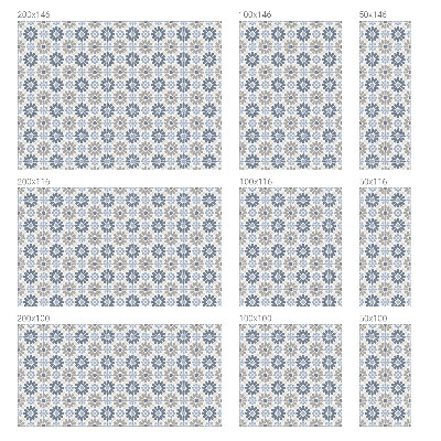 Sichtschutz Klebefolie für Fenster Blumenmosaik