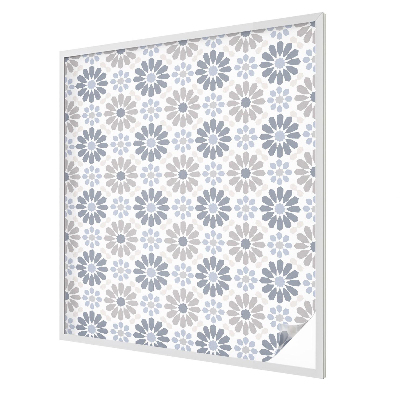 Sichtschutz Klebefolie für Fenster Blumenmosaik