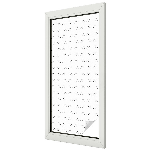 Fensterfolie Sichtschutz Punktmuster