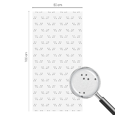 Fensterfolie Sichtschutz Punktmuster