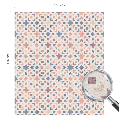 Milchglasfolie Fenster Buntglasoptik Bunte Muster