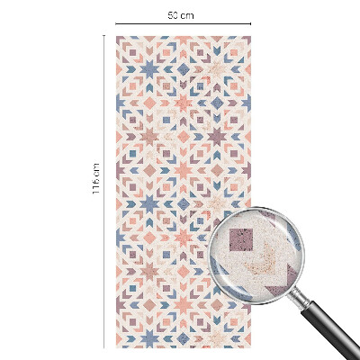 Milchglasfolie Fenster Buntglasoptik Bunte Muster