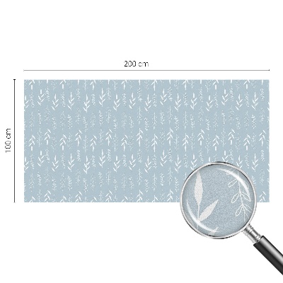 Sichtschutz Klebefolie für Fenster Pflanzenmuster