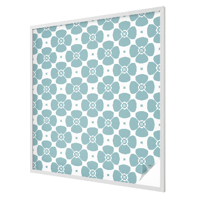 Fensterfolie Sichtschutz Blumensymmetrie