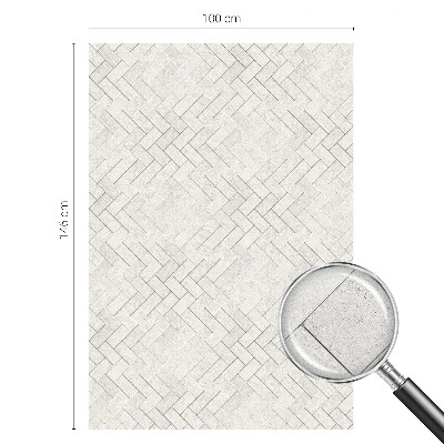 Sichtschutz Klebefolie für Fenster Fischgrätmuster