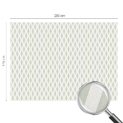 Fensterfolie mit Motiv Buntglas Rautenmuster