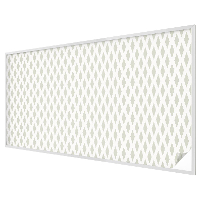 Fensterfolie mit Motiv Buntglas Rautenmuster