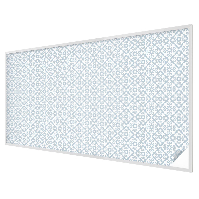 Sichtschutz Klebefolie für Fenster Blaue Ornamente