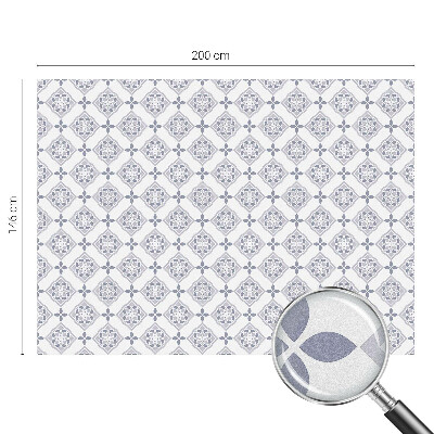 Fensterfolie Sichtschutz Blumenrauten