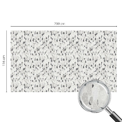 Fensterfolie mit Motiv Buntglas Subtile Eleganz